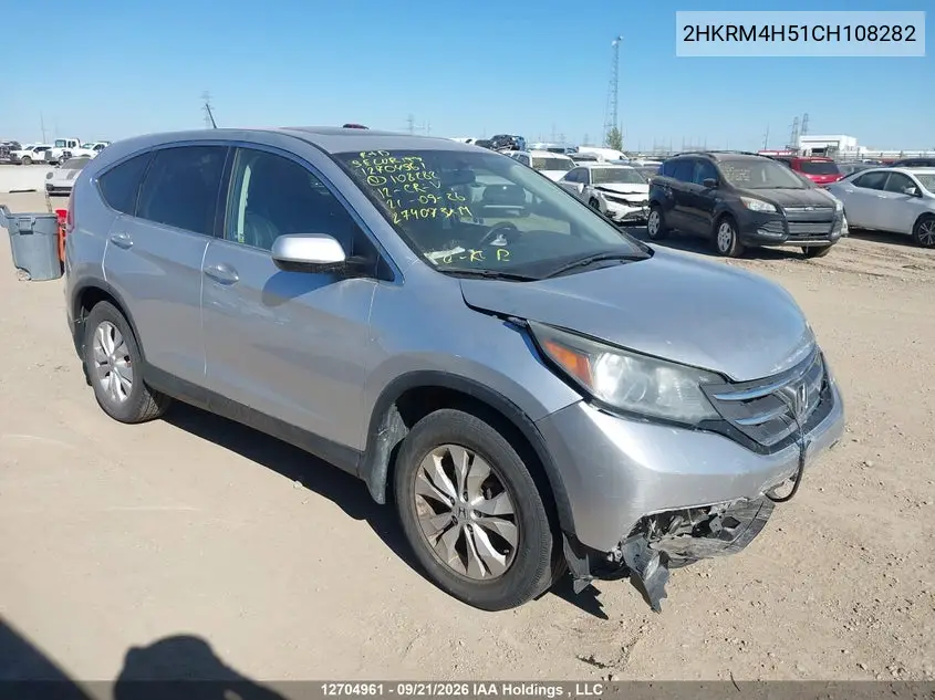 HONDA CR-V 2012, VIN 2HKRM4H51CH108282