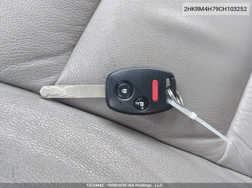 2012 HONDA CR-V VIN 2HKRM4H79CH103252 — фото 11