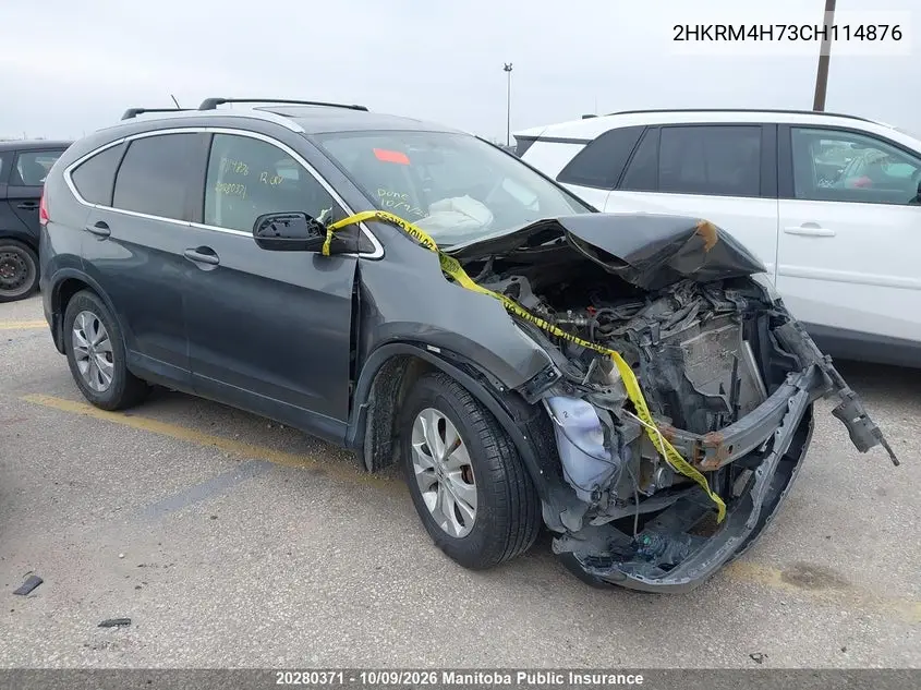 HONDA CR-V 2012, VIN 2HKRM4H73CH114876