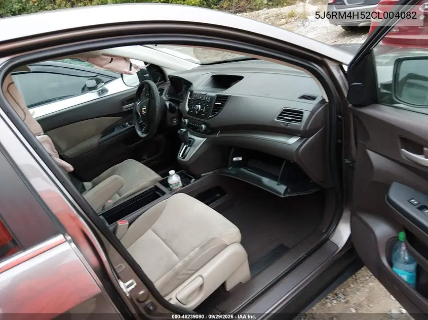 2012 HONDA CR-V VIN 5J6RM4H52CL004082 — фото 5