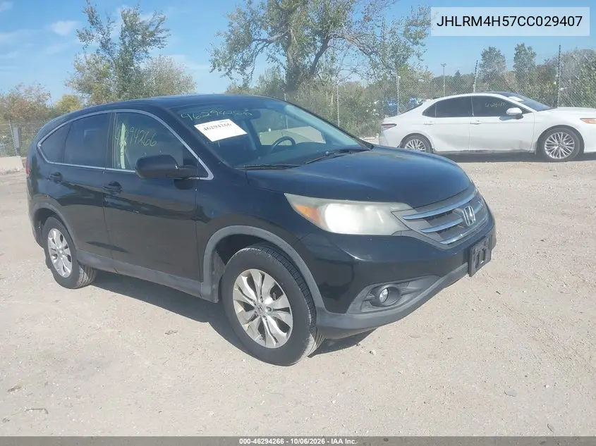 HONDA CR-V 2012, VIN JHLRM4H57CC029407