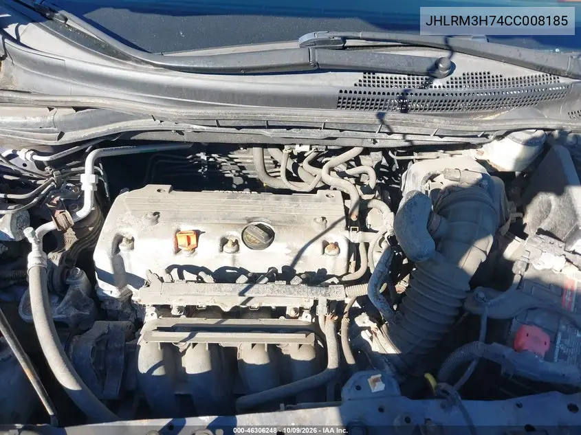 2012 HONDA CR-V VIN JHLRM3H74CC008185 — фото 10