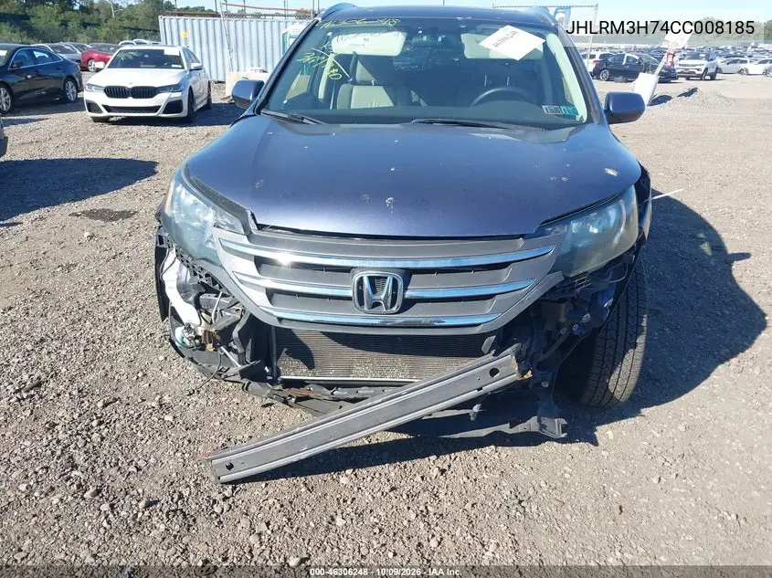 2012 HONDA CR-V VIN JHLRM3H74CC008185 — фото 12