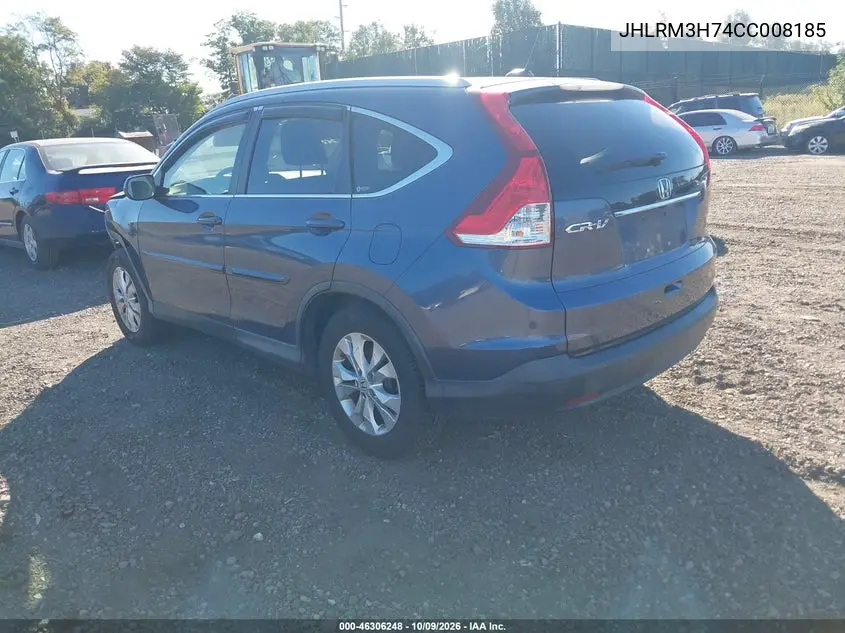2012 HONDA CR-V VIN JHLRM3H74CC008185 — фото 3