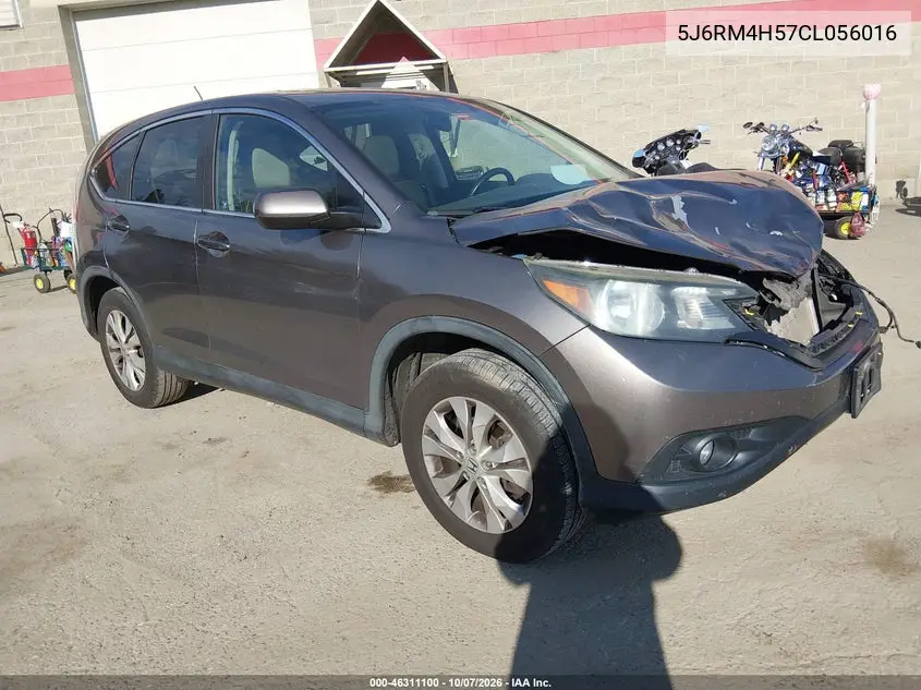 HONDA CR-V 2012, VIN 5J6RM4H57CL056016
