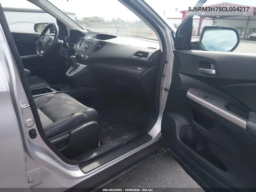 2012 HONDA CR-V VIN 5J6RM3H75CL004217 — фото 5