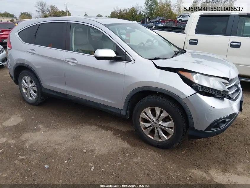 HONDA CR-V 2012, VIN 5J6RM4H55CL006537
