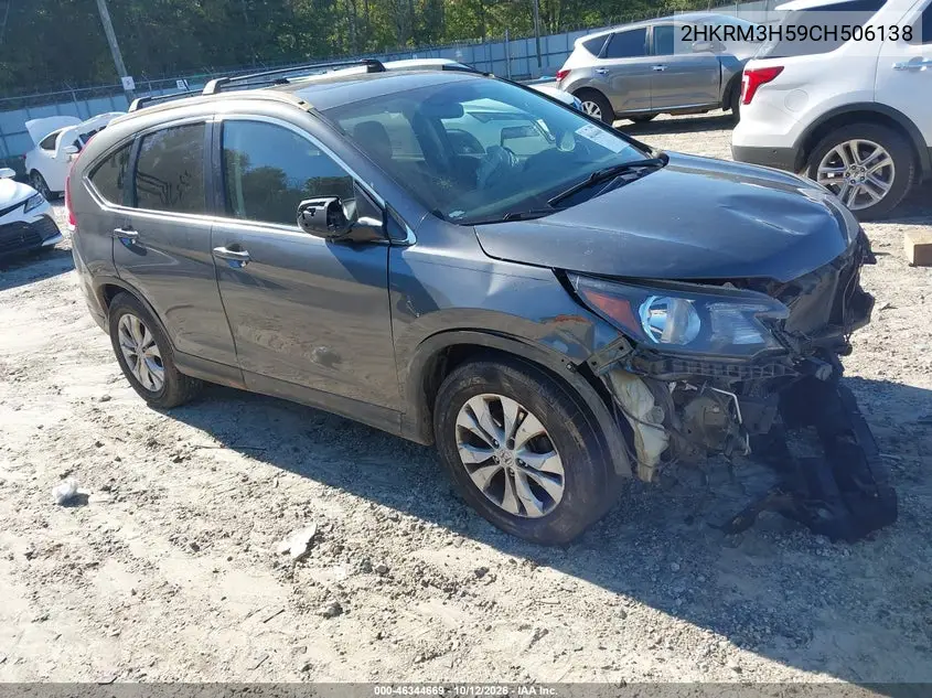 HONDA CR-V 2012, VIN 2HKRM3H59CH506138