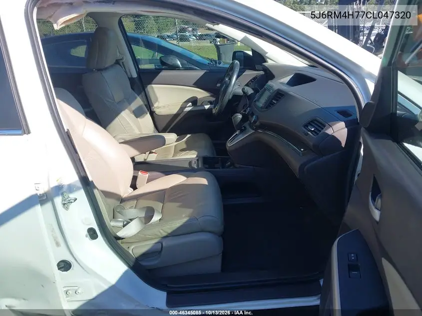 2012 HONDA CR-V VIN 5J6RM4H77CL047320 — фото 5
