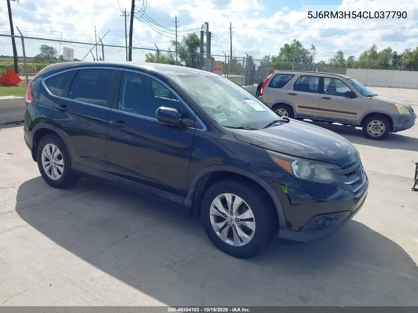 HONDA CR-V 2012, VIN 5J6RM3H54CL037790