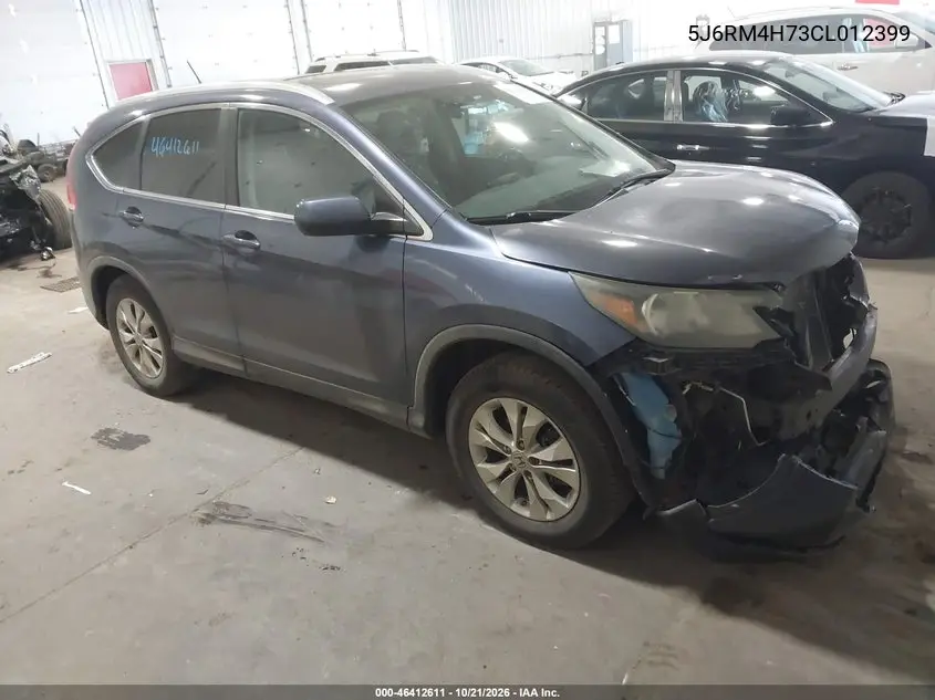 HONDA CR-V 2012, VIN 5J6RM4H73CL012399
