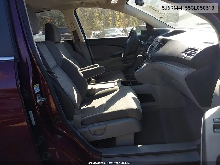 2012 HONDA CR-V VIN 5J6RM4H55CL050618 — фото 5