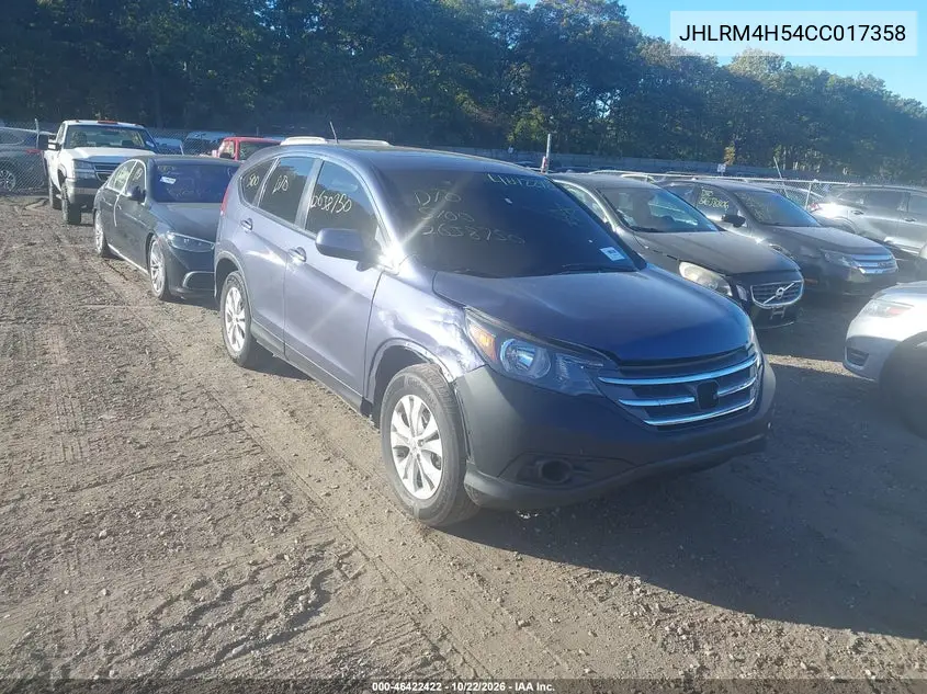 HONDA CR-V 2012, VIN JHLRM4H54CC017358