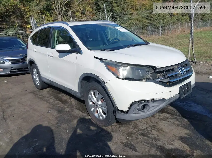 HONDA CR-V 2012, VIN 5J6RM4H73CL071596
