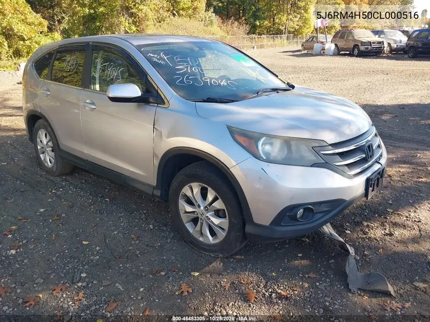 HONDA CR-V 2012, VIN 5J6RM4H50CL000516
