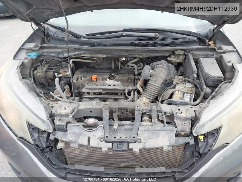 2013 HONDA CR-V VIN 2HKRM4H92DH112930 — фото 10
