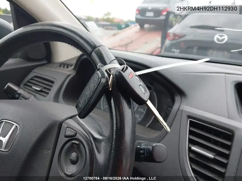 2013 HONDA CR-V VIN 2HKRM4H92DH112930 — фото 11