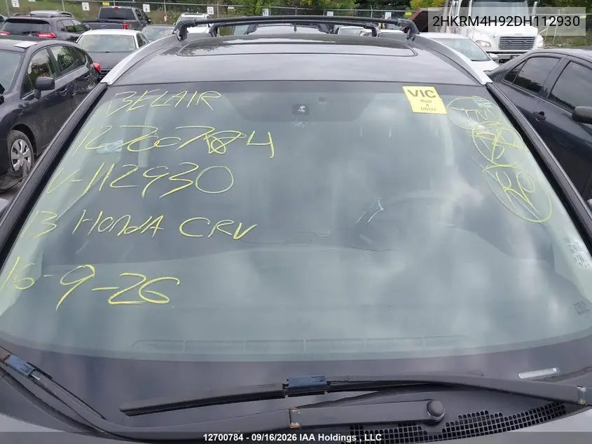 2013 HONDA CR-V VIN 2HKRM4H92DH112930 — фото 17