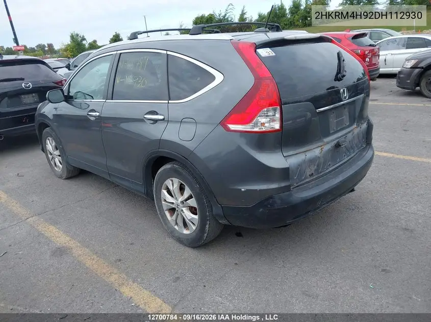 2013 HONDA CR-V VIN 2HKRM4H92DH112930 — фото 6