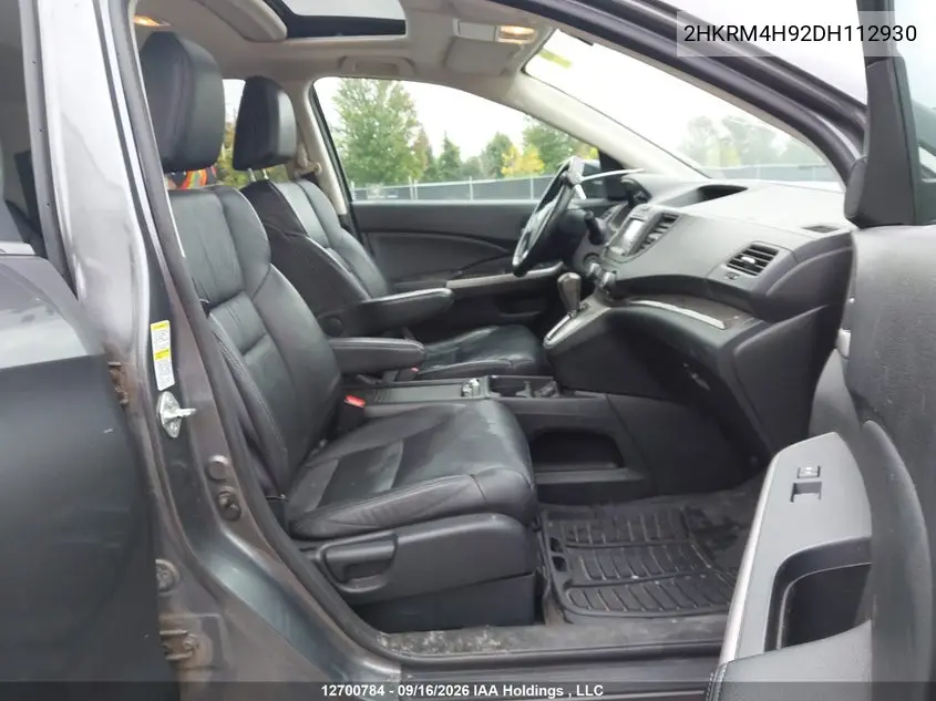 2013 HONDA CR-V VIN 2HKRM4H92DH112930 — фото 3