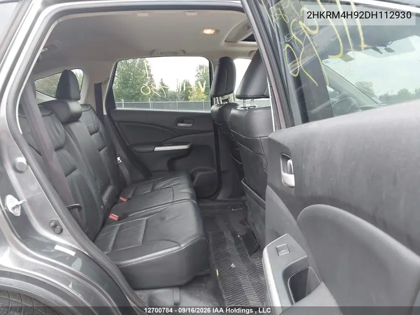2013 HONDA CR-V VIN 2HKRM4H92DH112930 — фото 8