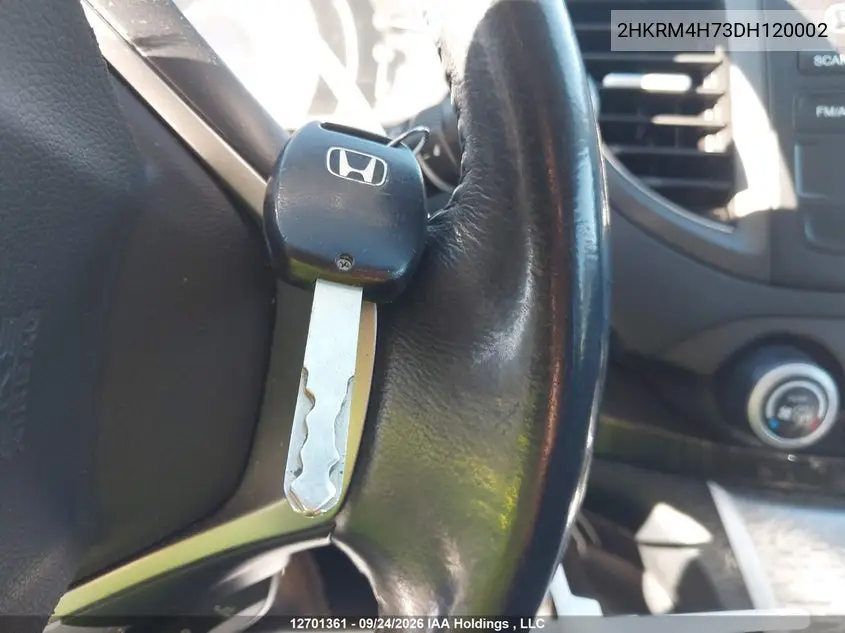2013 HONDA CR-V VIN 2HKRM4H73DH120002 — фото 11