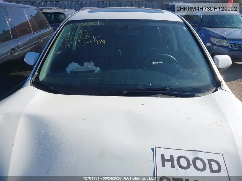 2013 HONDA CR-V VIN 2HKRM4H73DH120002 — фото 17