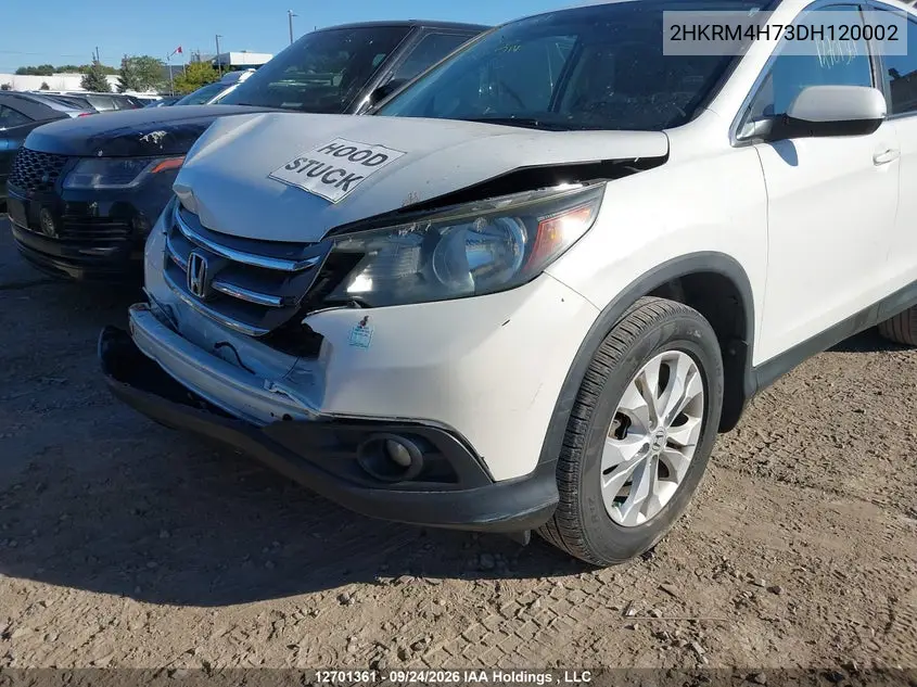 2013 HONDA CR-V VIN 2HKRM4H73DH120002 — фото 19