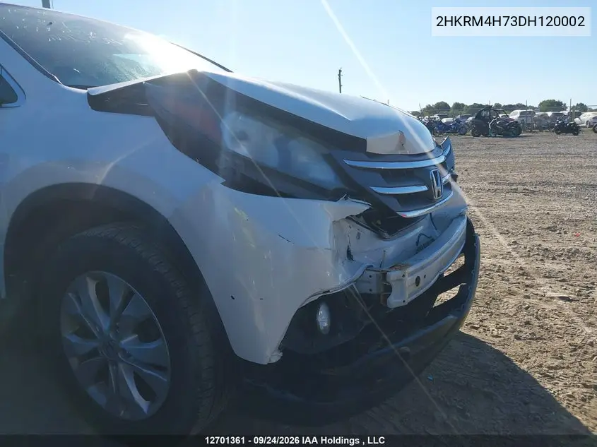 2013 HONDA CR-V VIN 2HKRM4H73DH120002 — фото 20