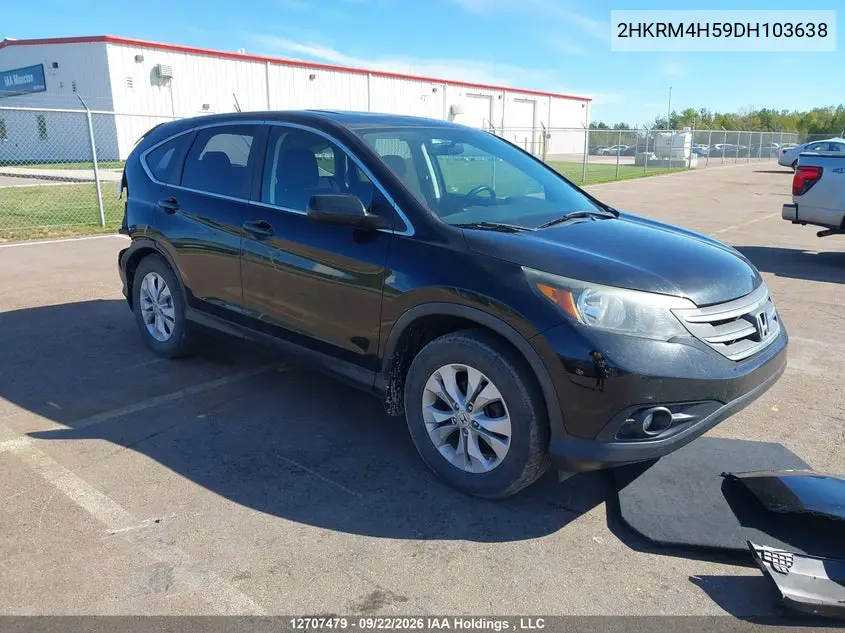 HONDA CR-V 2013, VIN 2HKRM4H59DH103638