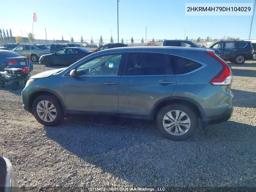 2013 HONDA CR-V VIN 2HKRM4H79DH104029 — фото 14