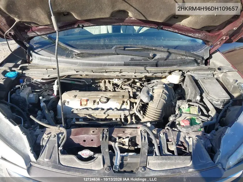 2013 HONDA CR-V VIN 2HKRM4H96DH109657 — фото 10