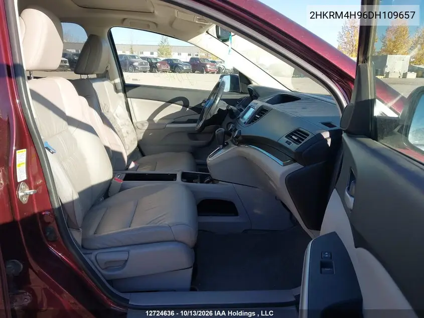 2013 HONDA CR-V VIN 2HKRM4H96DH109657 — фото 5