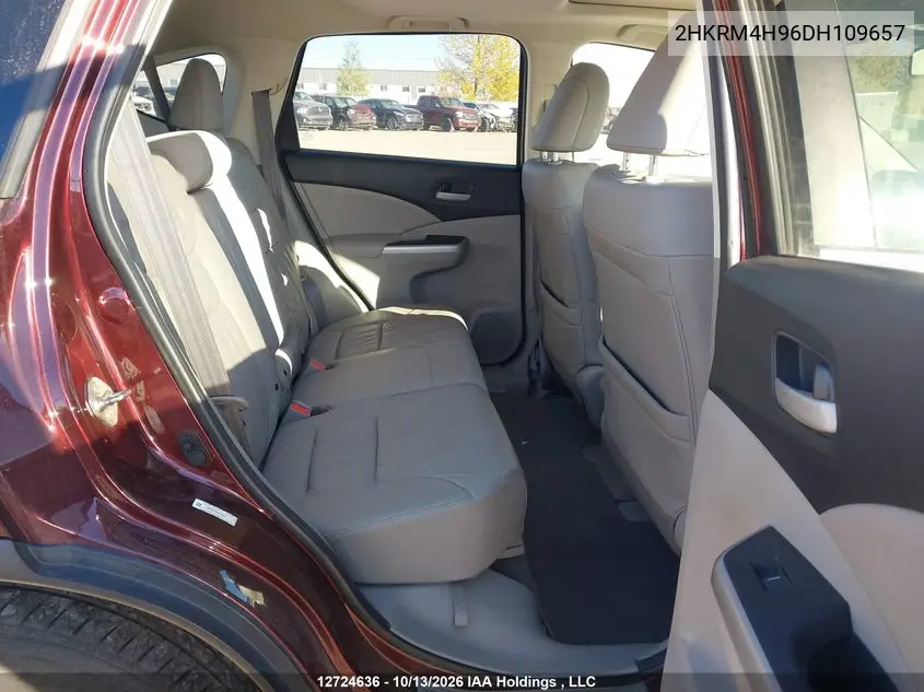 2013 HONDA CR-V VIN 2HKRM4H96DH109657 — фото 8