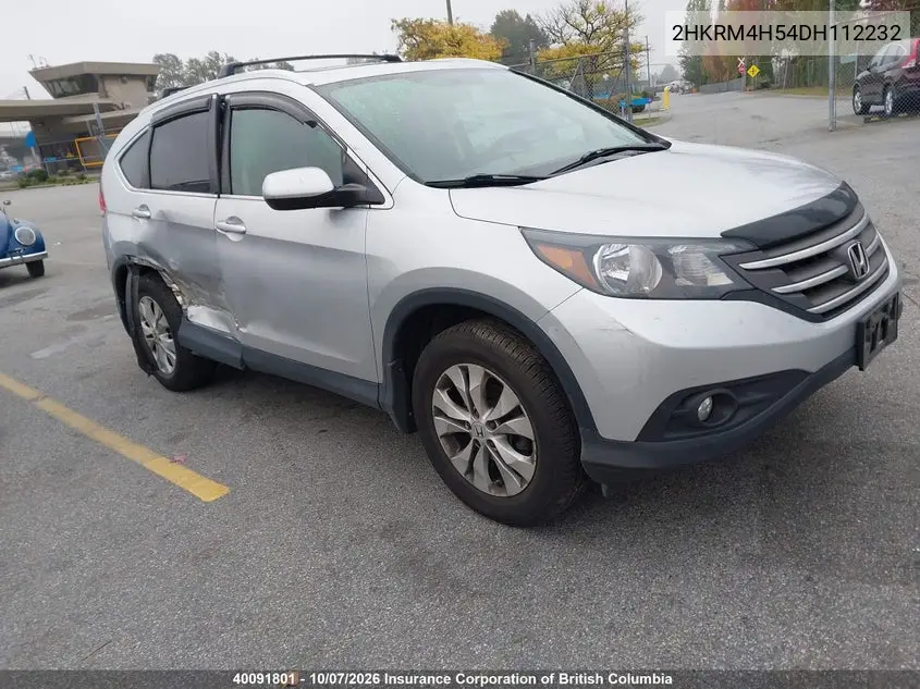 HONDA CR-V 2013, VIN 2HKRM4H54DH112232