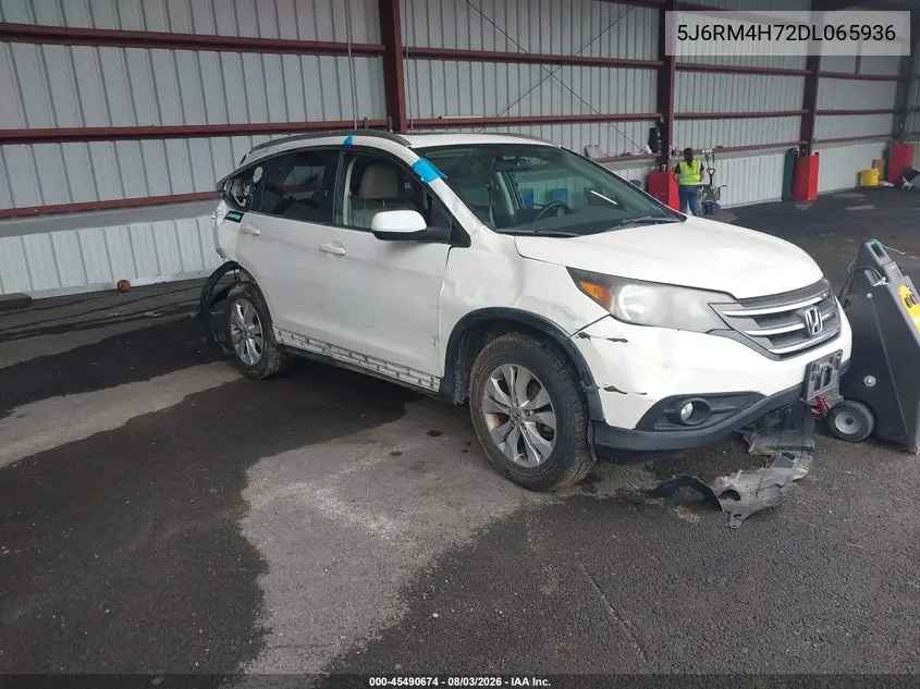 HONDA CR-V 2013, VIN 5J6RM4H72DL065936