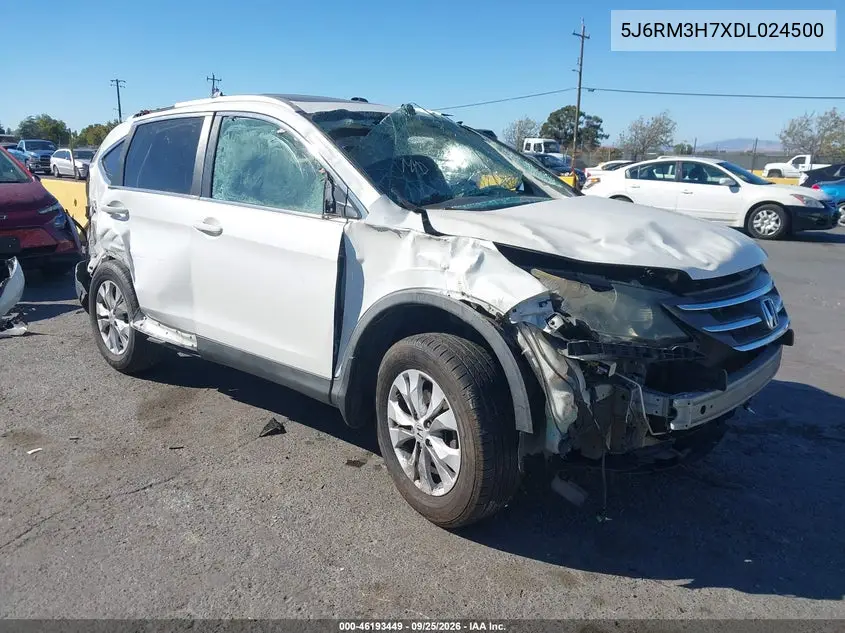 HONDA CR-V 2013, VIN 5J6RM3H7XDL024500