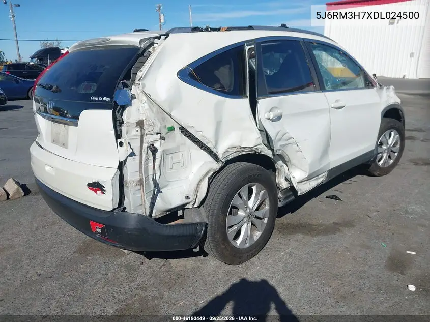 2013 HONDA CR-V VIN 5J6RM3H7XDL024500 — фото 4