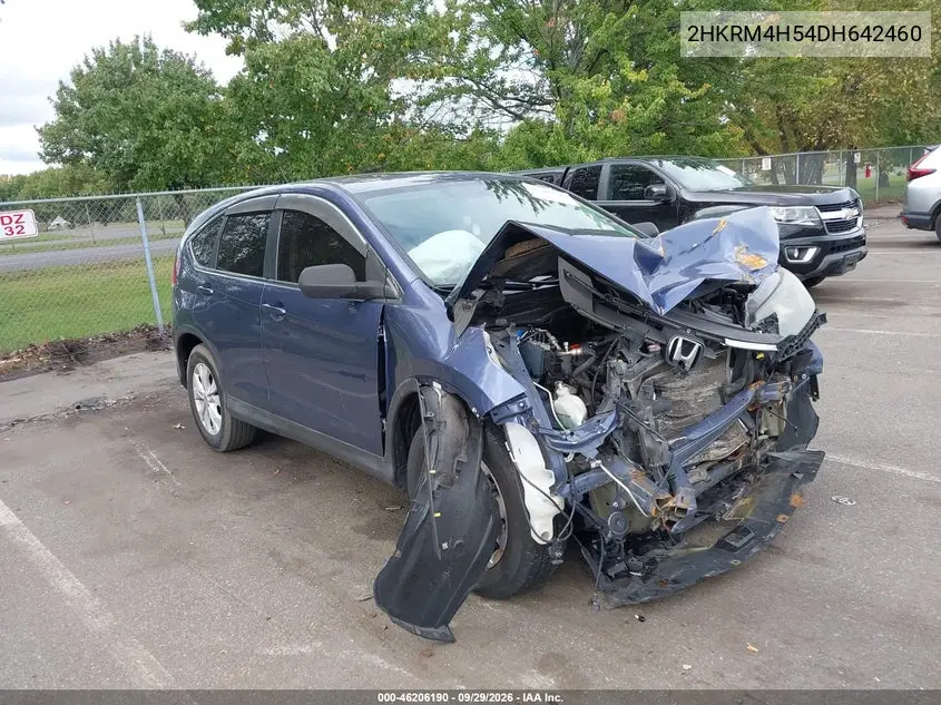 HONDA CR-V 2013, VIN 2HKRM4H54DH642460
