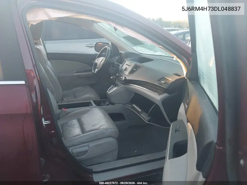 2013 HONDA CR-V VIN 5J6RM4H73DL048837 — фото 5