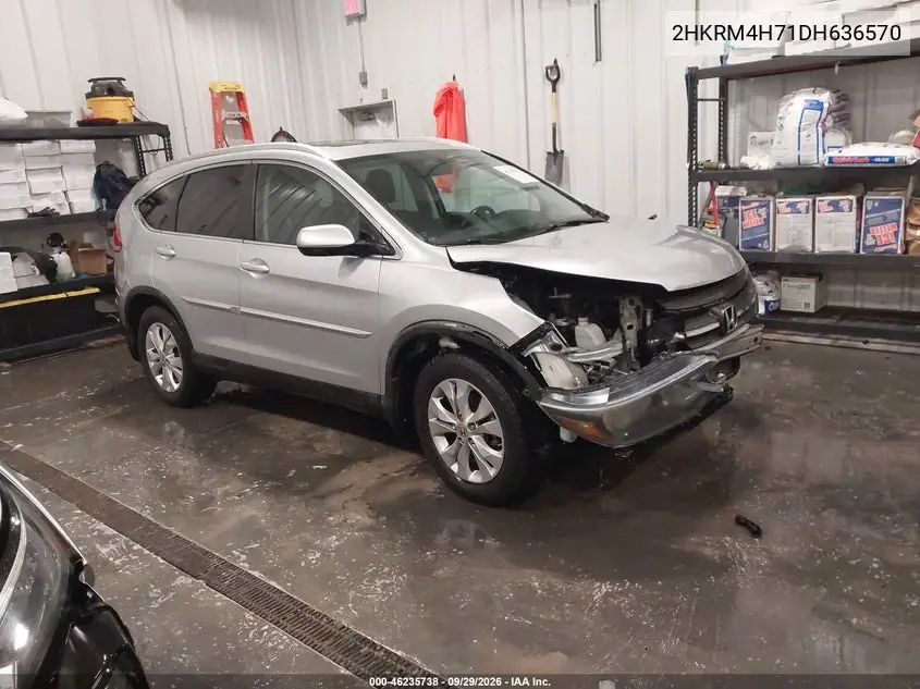 HONDA CR-V 2013, VIN 2HKRM4H71DH636570