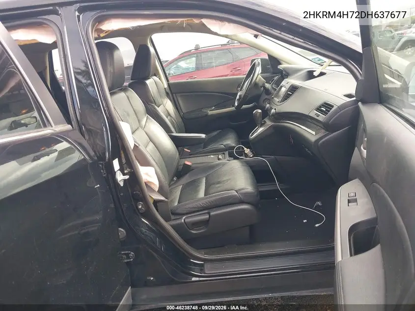 2013 HONDA CR-V VIN 2HKRM4H72DH637677 — фото 5