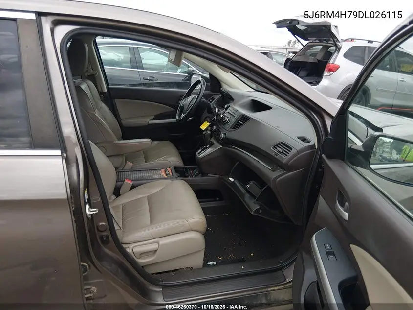 2013 HONDA CR-V VIN 5J6RM4H79DL026115 — фото 5