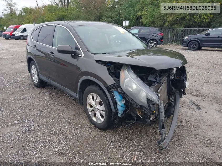 HONDA CR-V 2013, VIN 5J6RM4H58DL028985