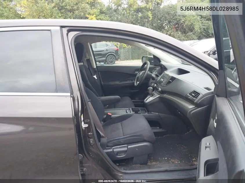 2013 HONDA CR-V VIN 5J6RM4H58DL028985 — фото 5