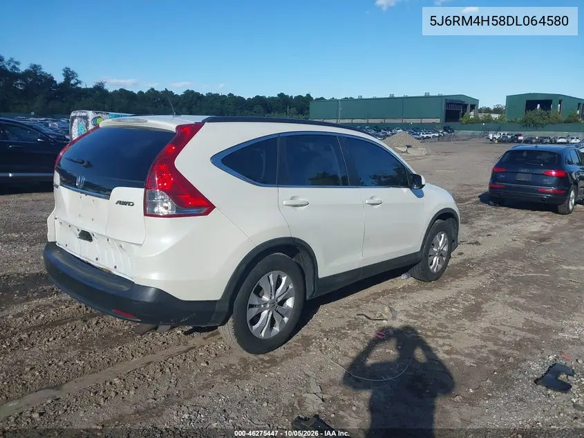 2013 HONDA CR-V VIN 5J6RM4H58DL064580 — фото 4