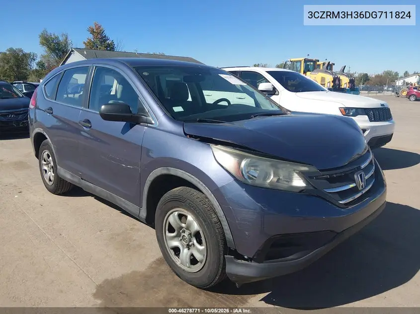 HONDA CR-V 2013, VIN 3CZRM3H36DG711824