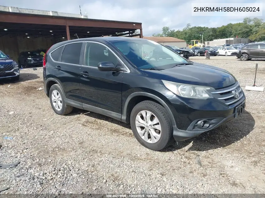 HONDA CR-V 2013, VIN 2HKRM4H58DH605024