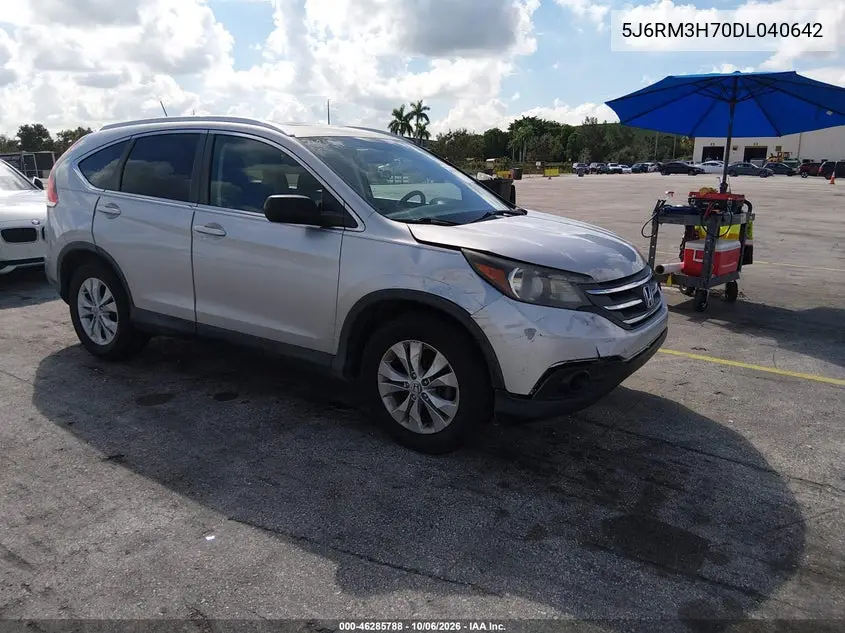 HONDA CR-V 2013, VIN 5J6RM3H70DL040642