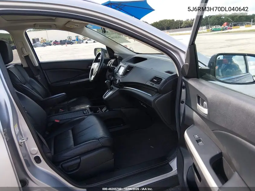 2013 HONDA CR-V VIN 5J6RM3H70DL040642 — фото 5